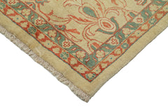 Tebriz Beige Classic Cotton Wool Handmade Area Rug 12'0'' x 18'0''
