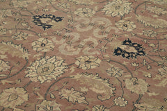 Tebriz Beige Classic Cotton Wool Handmade Area Rug 13'1'' x 16'1''