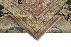 Tebriz Beige Classic Cotton Wool Handmade Area Rug 13'1'' x 16'1''