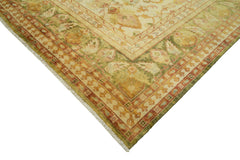 Tebriz Beige Classic Cotton Wool Handmade Area Rug 12'2'' x 14'10''