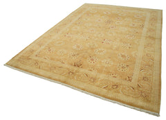 Handmade Area Rug – Classic Beige Wool Cotton Carpet 10'2''x14'4'' by Agacan