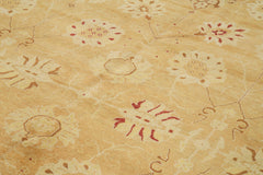 Handmade Area Rug – Classic Beige Wool Cotton Carpet 10'2''x14'4'' by Agacan