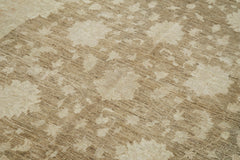 Tebriz Beige Classic Cotton Wool Handmade Area Rug 5'11'' x 9'1''