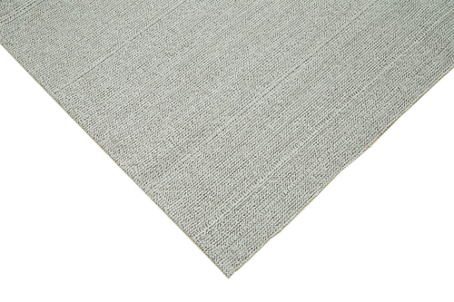 Vintage Flatweave Beige Vintage Cotton Wool Handmade Area Rug 10'0'' x 14'2''
