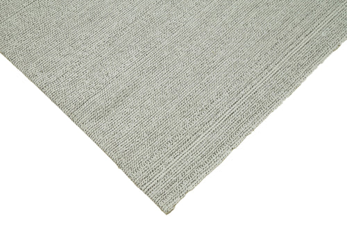 Vintage Flatweave Beige Vintage Cotton Wool Handmade Area Rug 10'0'' x 13'7''