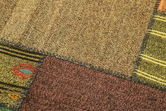 Kirk Yama Patchwork Cotton Wool Handmade Area Rug 2'9'' x 7'3''