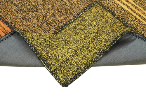 Kirk Yama Patchwork Cotton Wool Handmade Area Rug 2'9'' x 7'3''