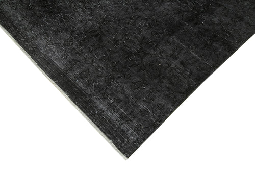 Persian Black Classic Cotton Wool Handmade Area Rug 8'11'' x 12'8''