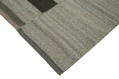 Zollanvari Brown Modern Wool Handmade Area Rug 8'8'' x 11'11''
