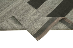 Zollanvari Brown Modern Wool Handmade Area Rug 8'8'' x 11'11''