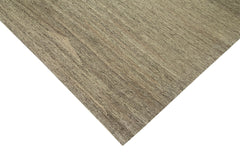 Zollanvari Beige Modern Wool Handmade Area Rug 8'10'' x 12'1''