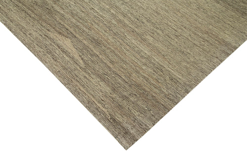 Zollanvari Beige Modern Wool Handmade Area Rug 8'10'' x 12'1''