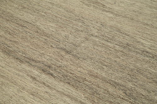 Zollanvari Beige Modern Wool Handmade Area Rug 8'10'' x 12'1''