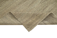 Zollanvari Beige Modern Wool Handmade Area Rug 8'10'' x 12'1''