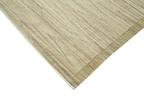 Zollanvari Beige Modern Wool Handmade Area Rug 7'10'' x 10'0''