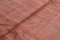 Purpleocco Red Geometric Wool Cotton Handmade Rug 8'0'' x 10'0''