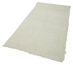 Handmade Area Rug – Durable Geometric Cotton Wool Floor Covering 3'7"x6'4"