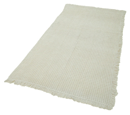 Handmade Area Rug – Durable Geometric Cotton Wool Floor Covering 3'7"x6'4"