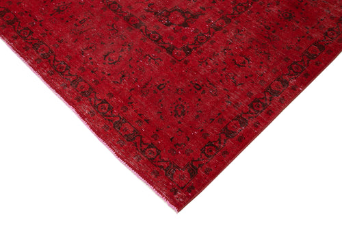 Handmade Area Rug – Persian Classic Red Cotton Wool Vintage Carpet 9'10''x13'1''