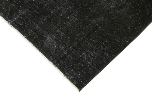 Handmade Area Rug – Persian Black Wool & Cotton Classic 9'10''x13'1'' Vintage