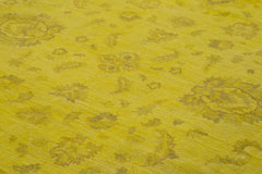 Tebriz Yellow Classic Cotton Wool Handmade Area Rug 14'5'' x 20'6''