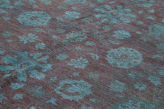 Tebriz Blue Classic Cotton Wool Handmade Area Rug 17'7'' x 18'7''