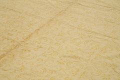 Tebriz Beige Classic Cotton Wool Handmade Area Rug 15'9'' x 25'3''