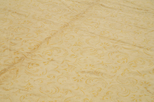 Tebriz Beige Classic Cotton Wool Handmade Area Rug 15'9'' x 25'3''