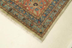 Tebriz Beige Classic Cotton Wool Handmade Area Rug 15'3'' x 16'7''