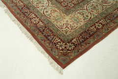Tebriz Beige Classic Cotton Wool Handmade Area Rug 14'0'' x 19'0''
