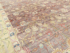 Tebriz Beige Classic Cotton Wool Handmade Area Rug 18'8'' x 27'11''