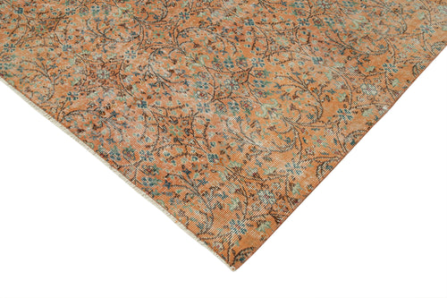 Kayseri Vintage Beige Vintage Cotton Wool Handmade Area Rug 6'8'' x 9'7''