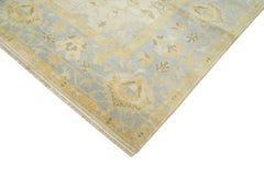 Tebriz Beige Classic Cotton Wool Handmade Area Rug 7'10'' x 10'0''