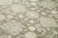 Tebriz Beige Classic Cotton Wool Handmade Area Rug 8'2'' x 10'0''