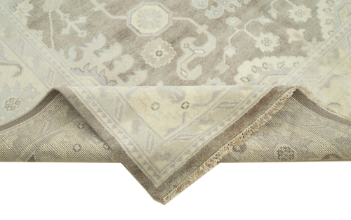 Tebriz Beige Classic Cotton Wool Handmade Area Rug 8'2'' x 10'0''