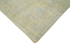 Tebriz Beige Classic Cotton Wool Handmade Area Rug 8'9'' x 11'9''