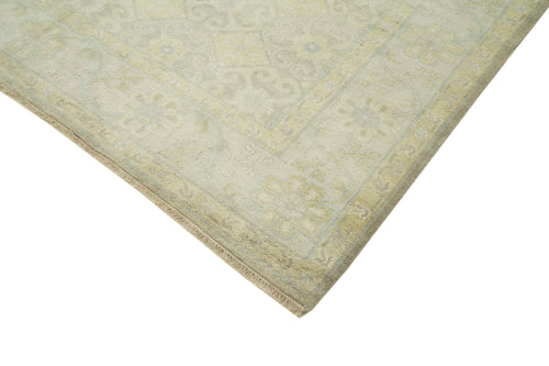 Tebriz Beige Classic Cotton Wool Handmade Area Rug 8'1'' x 10'0''
