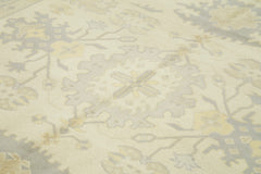 Tebriz Beige Classic Cotton Wool Handmade Area Rug 8'2'' x 9'10''