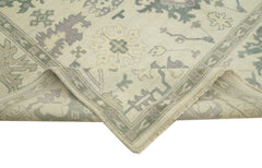 Tebriz Beige Classic Cotton Wool Handmade Area Rug 8'0'' x 9'10''