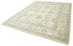 Tebriz Beige Classic Cotton Wool Handmade Area Rug 8'3'' x 10'0''