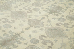 Tebriz Beige Classic Cotton Wool Handmade Area Rug 8'3'' x 10'0''