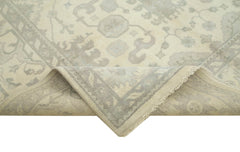 Tebriz Beige Classic Cotton Wool Handmade Area Rug 8'3'' x 10'0''