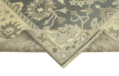 Tebriz Beige Classic Cotton Wool Handmade Area Rug 8'2'' x 9'10''