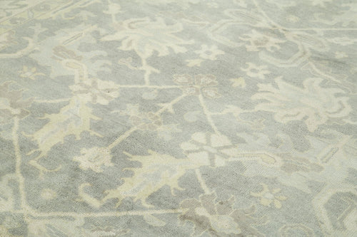 Tebriz Beige Classic Cotton Wool Handmade Area Rug 8'0'' x 9'11''