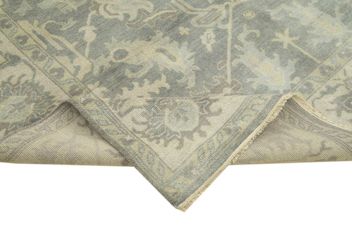Tebriz Beige Classic Cotton Wool Handmade Area Rug 8'0'' x 9'11''