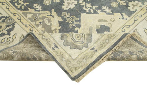 Tebriz Beige Classic Cotton Wool Handmade Area Rug 7'10'' x 9'10''