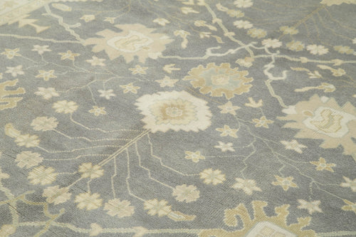 Tebriz Beige Classic Cotton Wool Handmade Area Rug 7'10'' x 9'7''