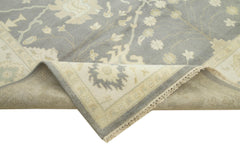 Tebriz Beige Classic Cotton Wool Handmade Area Rug 7'10'' x 9'7''