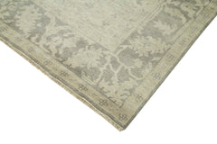 Tebriz Beige Classic Cotton Wool Handmade Area Rug 8'0'' x 9'9''