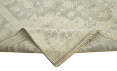 Tebriz Beige Classic Cotton Wool Handmade Area Rug 8'0'' x 9'9''